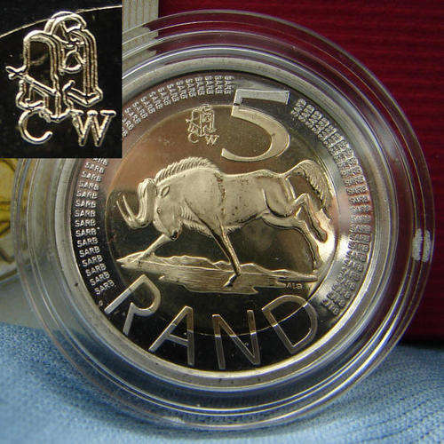 2010 Mint Mark 5 Rand - Oom Paul R5 ~~~~~~ PLUS A FREE GIFT!!