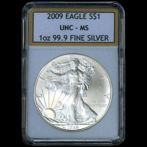 1oz Pure Fine Silver - 2009 Silver Eagle - Invest Now!!