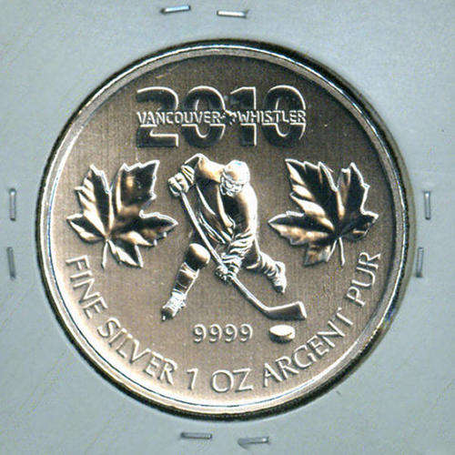 1oz Pure Fine Silver - 2010 Vancouver Whistler - Invest Now!!