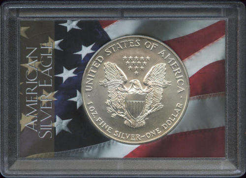 1oz Pure Fine Silver - 2001 Silver Eagle - Invest Now!!