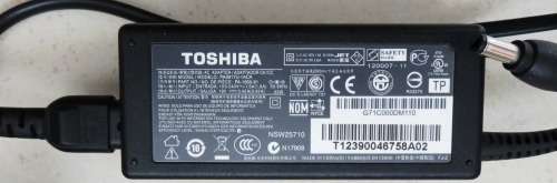 Power Supply - Toshiba PA3917U-1ACA 19V 3.42A 65W