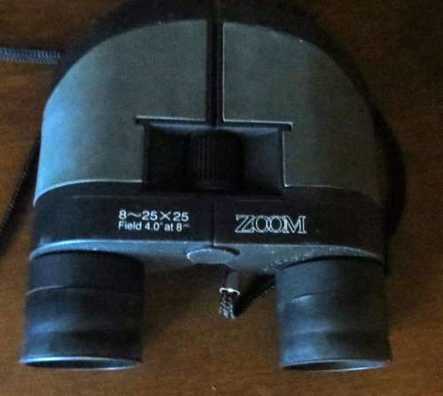 Binoculars - 8~25X25 Zoom - Field 4.0* at 8x with Pouch