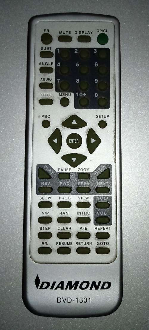 Diamond DVD-1301 DVD/MP3 Player & Remote ***Needs Attention***