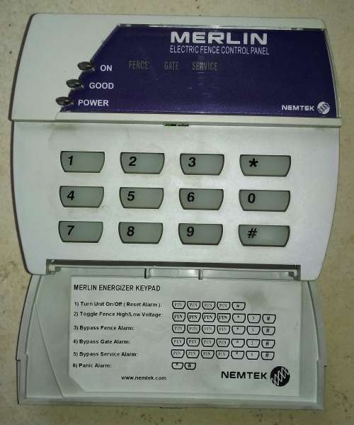 Nemtek Merlin Keypad for Energizer - Used but working