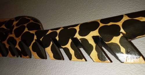 Giraffe CD Rack - made of wood