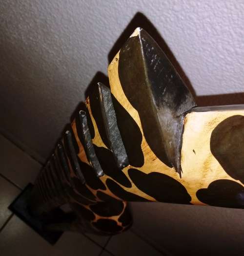 Giraffe CD Rack - made of wood