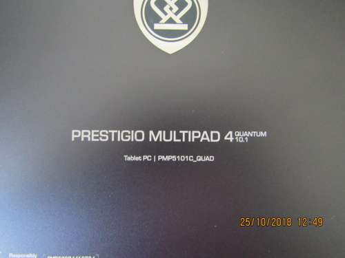 Prestigio Multipad PMP5101C_QUAD 10.1" Android Tablet ***needs attention***  ***FREE SAPO Shipping!*