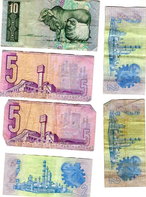 Assorted South African Notes - ideal for a beginner