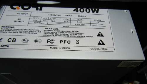 PC Tower Casing ***For Spares or Repairs only!***