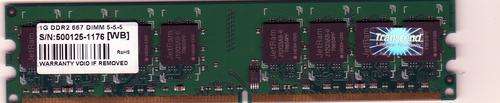 RAM - DDR2 1Gb