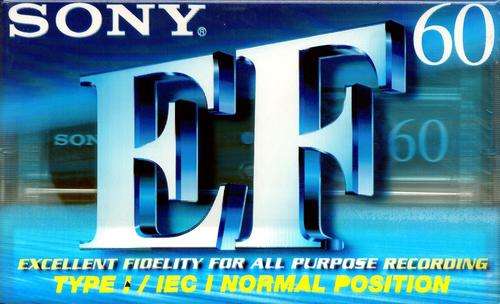 Cassette Tape - Sony EF 60