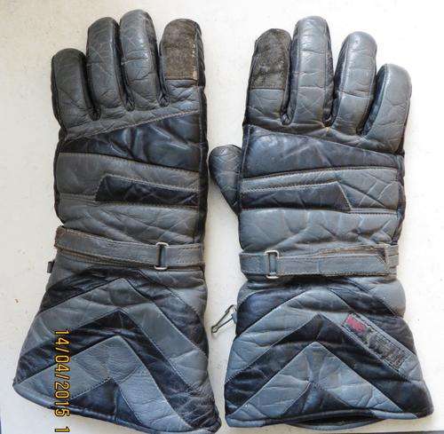Motorcycle Winter Gloves, Full Length, used