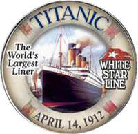 Titanic 1912 JFK Uncirculated Half Dollar
