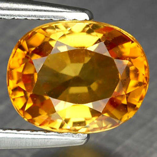 3.56ct.OVAL YELLOW SAPPHIRE SONGEA