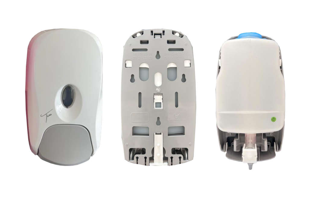 Wall Mount Soap Dispenser & 5lt Pink Hand Soap