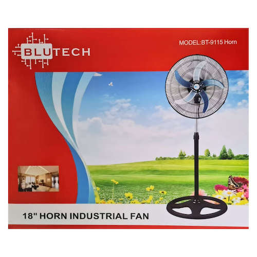 18` BluTech Pedestal Fan