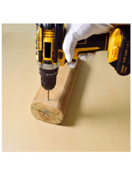 Cordless Drill Kit + 2 Lithium Ion Batteries (24pc)