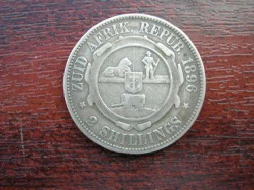 1896 ZAR 2 Shilling