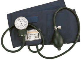 STANDARD  ANEROID  POCKET  BLOOD  PRESSURE  METER