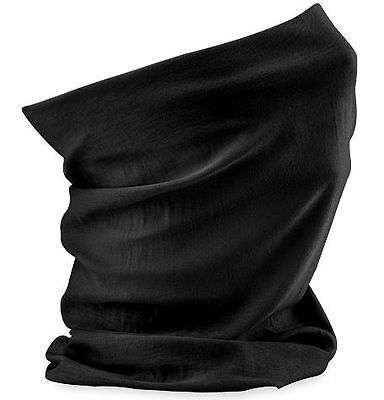 Neck Warmer Tube Scarf - Black