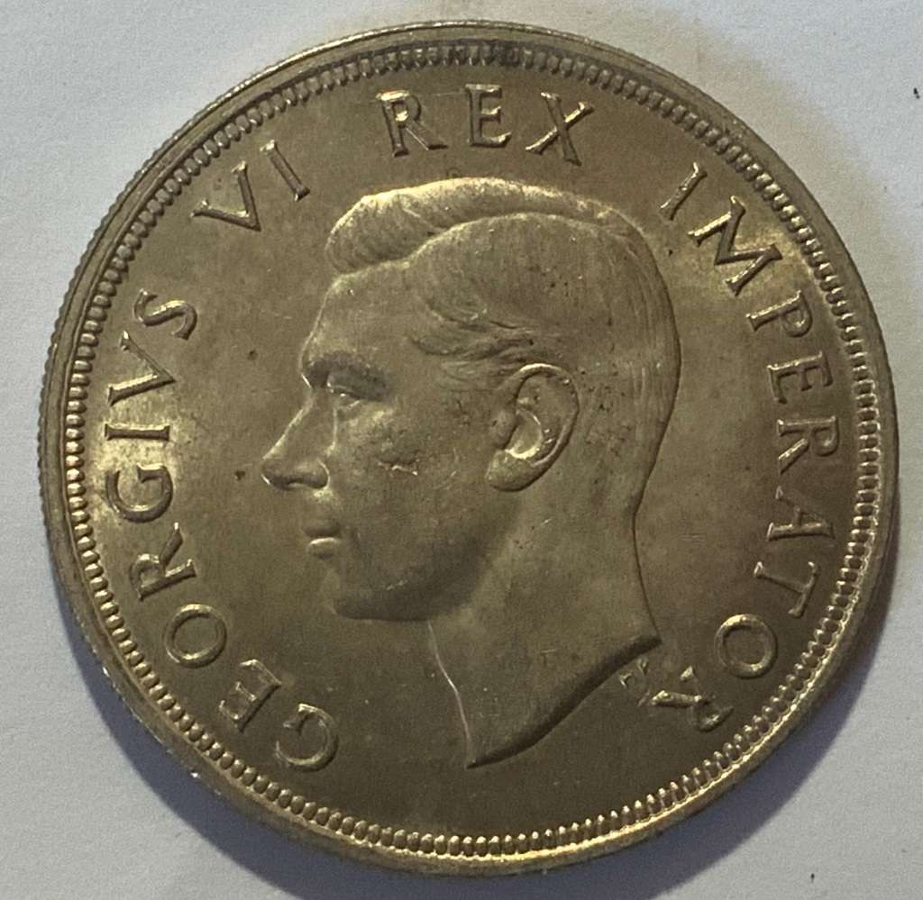 1947 Union of South Africa 5 Shillings