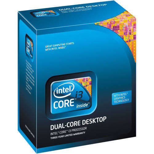 Intel® Core i3-2120 CPU Processor socket 1155, second generation