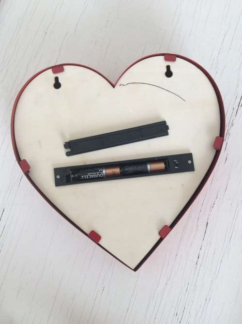 Red Heart Fairy light