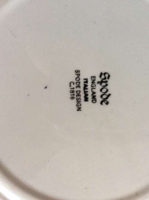 Spode Italian Design Side Plate C1816 - replacement plate