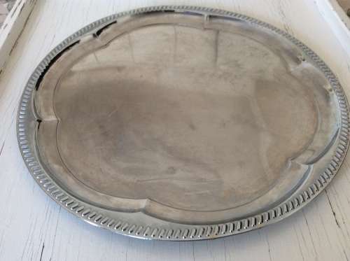 Round Stainless Steel Tray