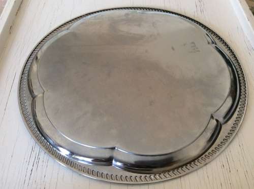 Round Stainless Steel Tray