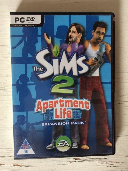 PC DVD-Rom THE SIMS 2 Apartment Life EXPANSION PACK