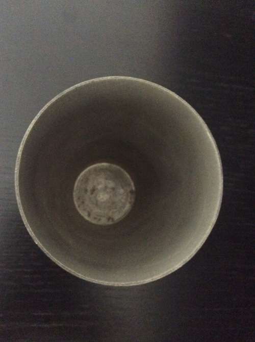 Antique Vintage Pewter Cup with Hunting Scenes Frieling-Zinn Germany