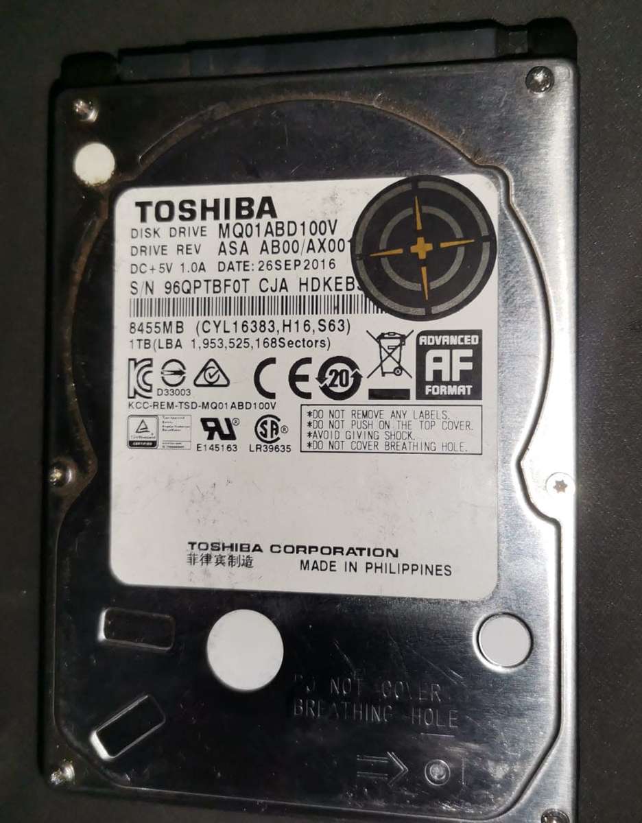 TOSHIBA 2.5` HDD,  1 TB