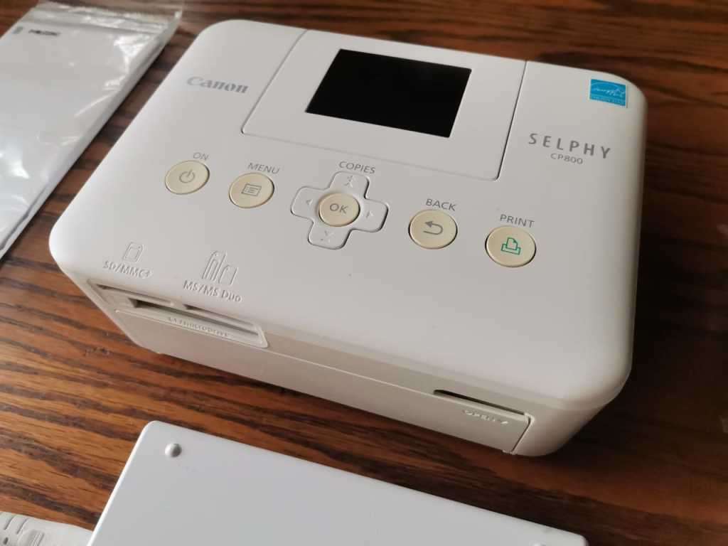 CANON SELPHY CP800 Photo printer * PLUS  * EXTRA INK * EXTRA PAPER *