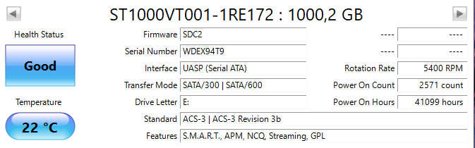 SEAGATE 2.5` HDD 1TB