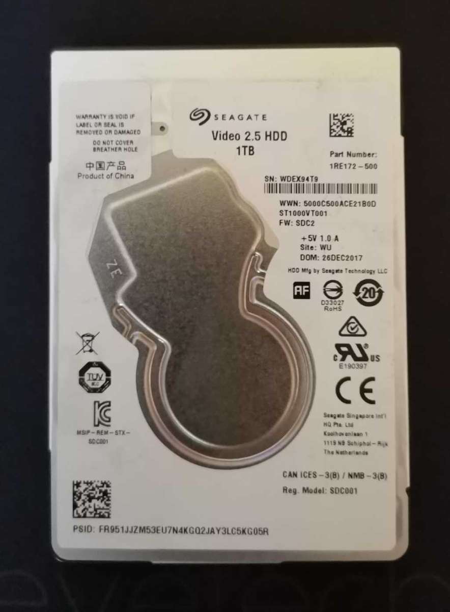 SEAGATE 2.5` HDD 1TB