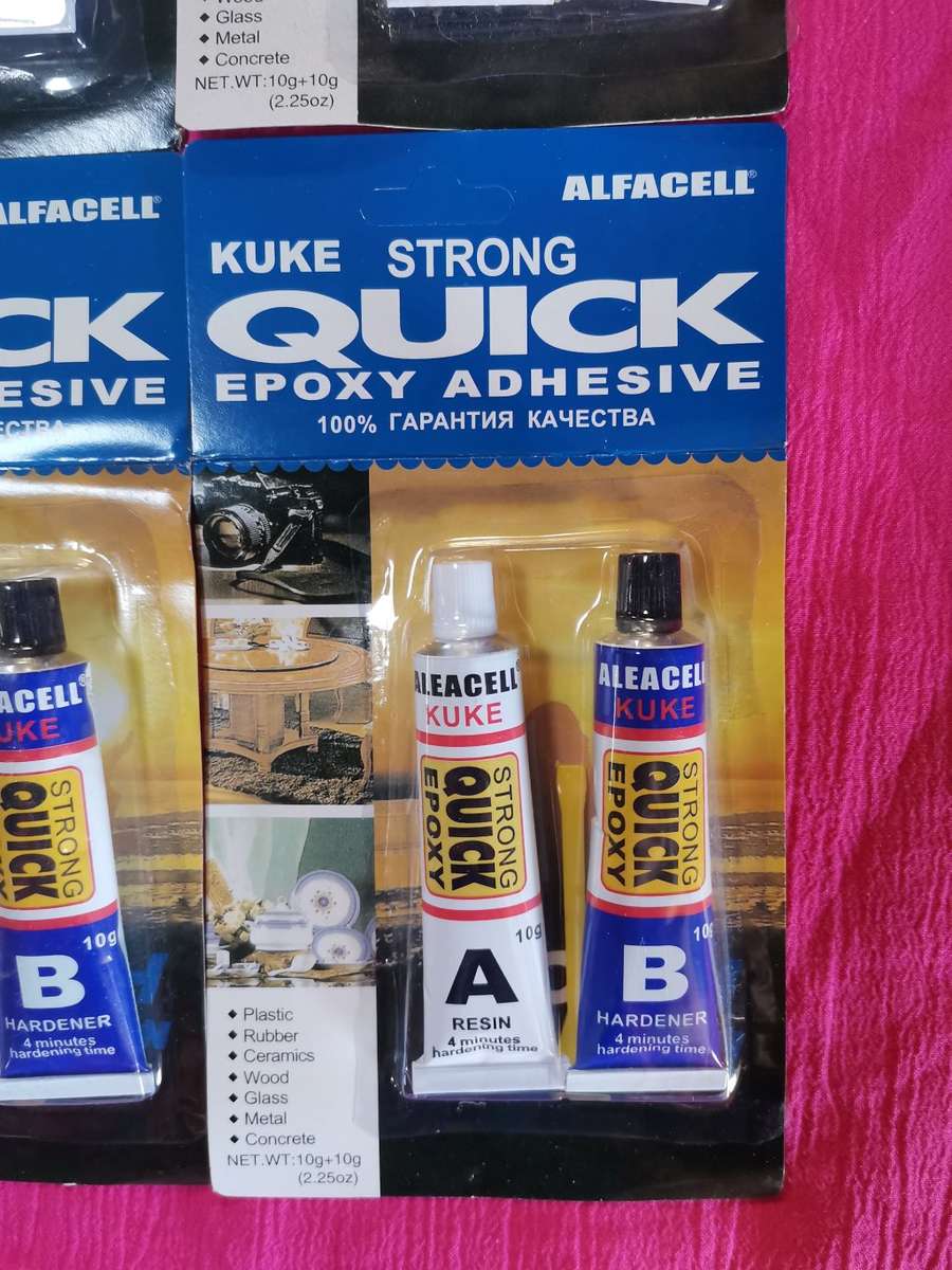 Epoxy Quick Strong * 6 packets 1 BID for LOT *