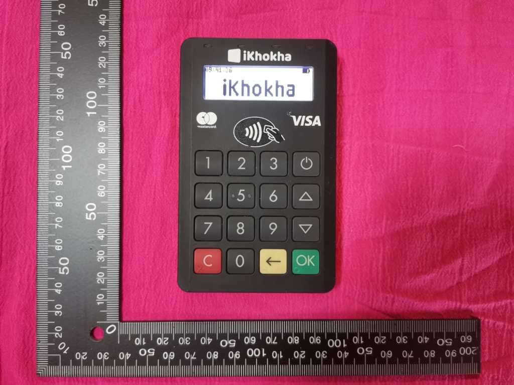 iKhokha card machine.
