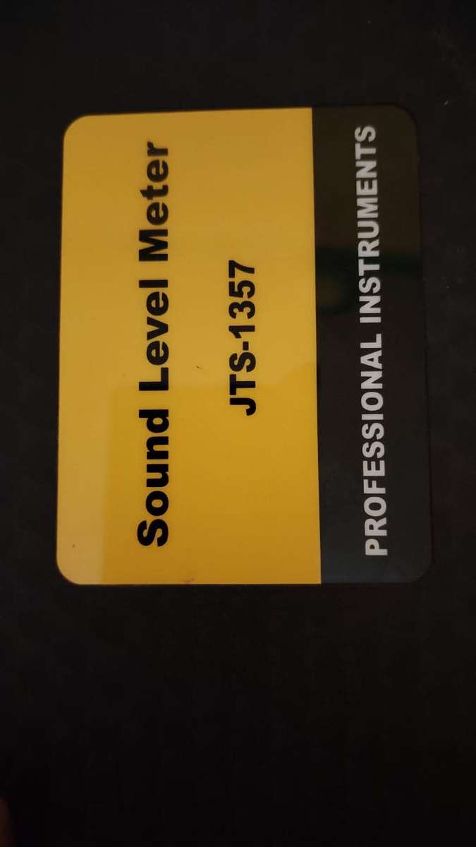 Intellisafe Intell Instruments Model JTS-1357 Digital Sound Level Meter 30db-130