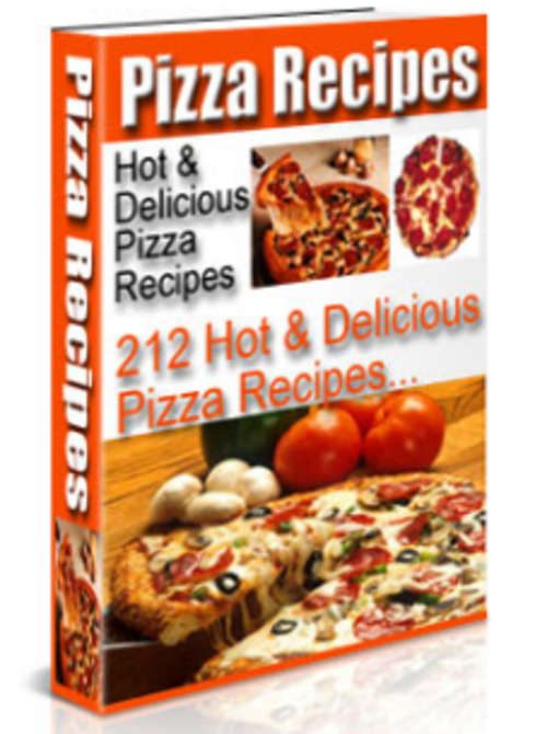 Pizza Recipes - *No Shipping Fee* Ebook