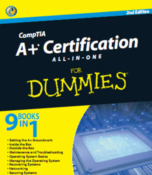 A+ Certification For Dummies (CompTIA) -  ZERO Shipping Fee - Digital Download