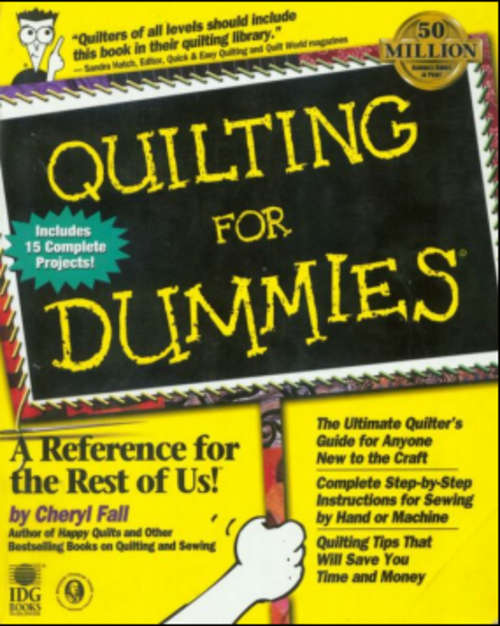 Quilting For Dummies - Free Download - Zero Shipping Fee
