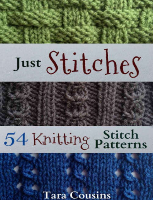 54 Knitting Stitch Patterns - ZERO SHIPPING FEE -  Ebook