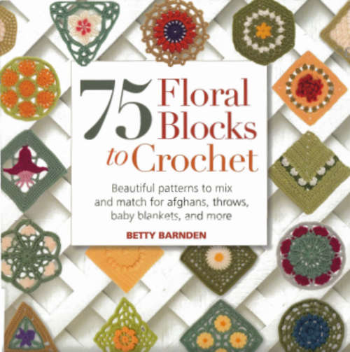 75 Floral Blocks to Crochet - ZERO SHIPPING FEE -  Ebook