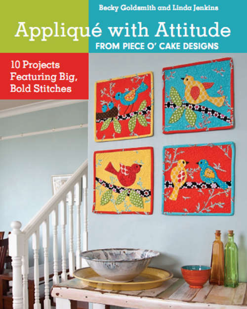 10 Big Bold Applique Projects - ZERO Shipping Fee - Ebook