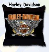 HARLEY DAVIDSON  -  Filled Scatter Cushion - 100% Original