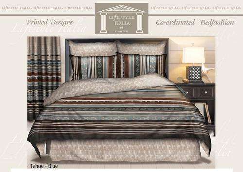 King Duvet Cover Set with Printed Detail - SUPERIOR QUALITY