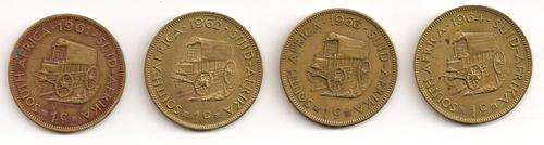 Full set of 1c pieces - 1st Decimal