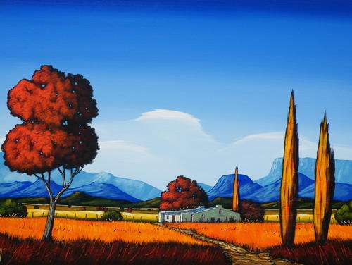 Original painting by Nicky van Rensburg - BIG PAINTING - 1200 x 900