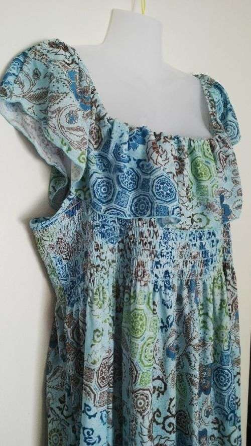 Beautiful Turquoise and Blue Top by Venezia from Victoria's Secret Plus Size 26